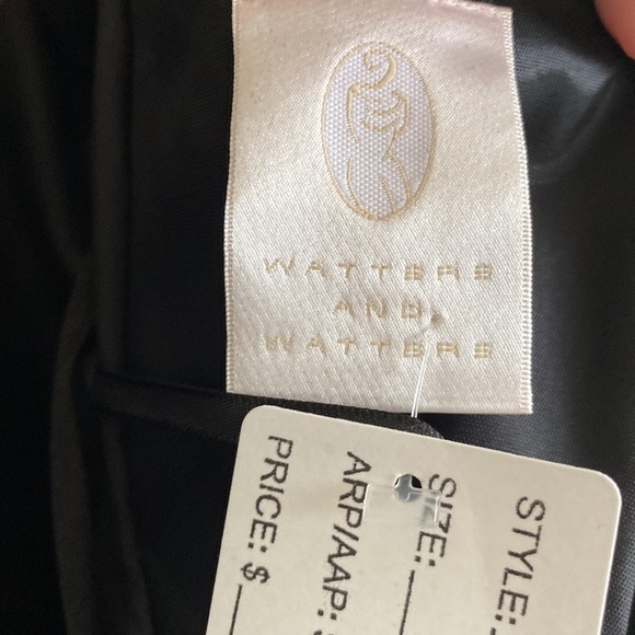 WATERS AND WATERS Velvet Maxi Dress, Size 12 - Picture 4 of 10